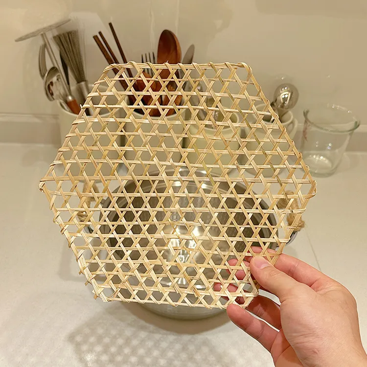 竹蒸垫竹达网竹垫子蒸笼垫竹网垫防粘竹垫锅底炖鱼防糊神器竹笪网