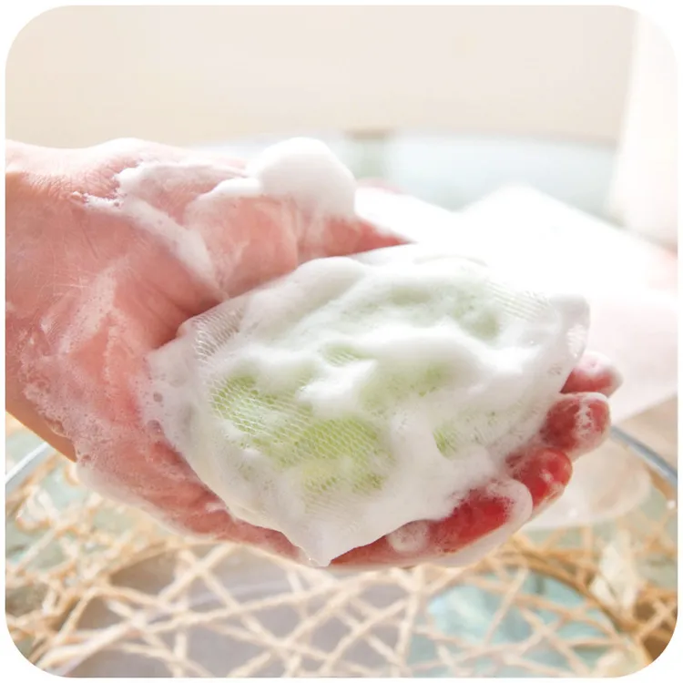 起泡网多可打泡网定袋洗面奶LOGO洁面款式手工双层香皂网