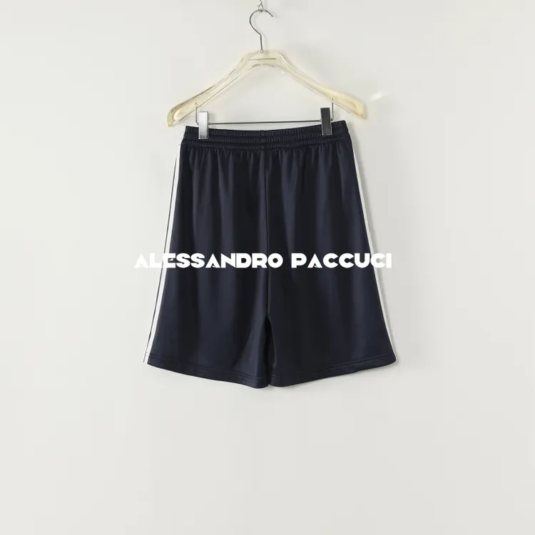 AP洛哥52158KD【校服裤/中裤】松紧腰撞色时尚百搭运动五分裤 夏季