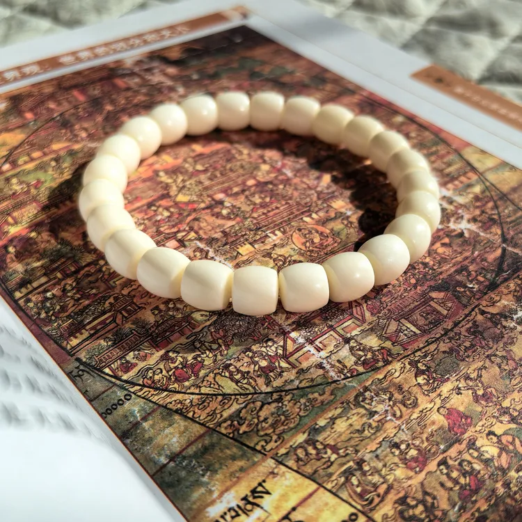 非金属陶瓷手链 精工驼骨原生态毕业级手串