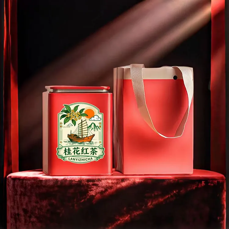 【桂花红茶】高山红茶花香桂花蜜香蜜香英德红茶清甜柔滑