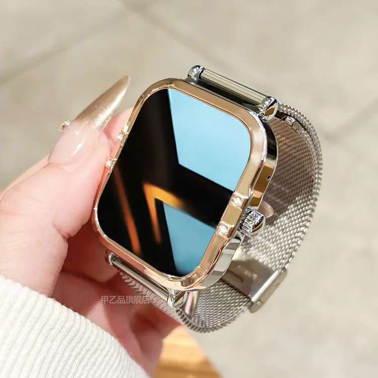 智能手表女蓝牙电话心率血压运动手环男计步闹钟提醒防水情侣手表