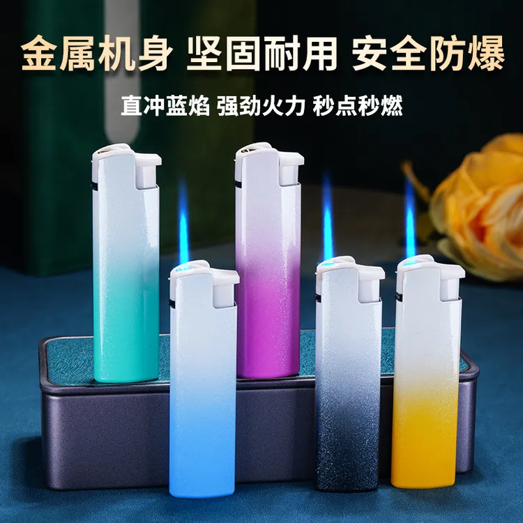 2025新款潮流高端炫彩打火机,打火机批发,彩色室内户外用打火机