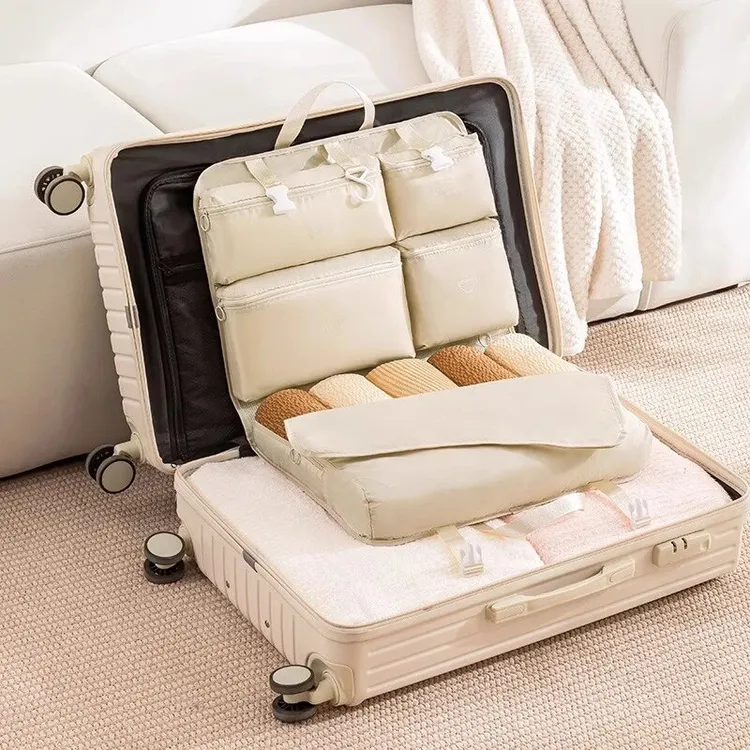 旅行收纳袋出门便携行李箱整理包多功能内衣内裤分装袋衣物整理袋