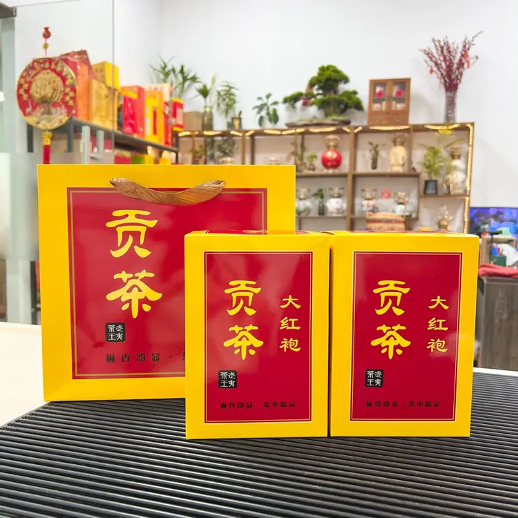 武夷山大红袍 浓香型贡茶大红袍茶叶独立小泡