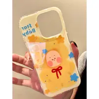 适用苹果iphone16promax胖胖星星15pro卡通14可爱防摔13ins手机壳