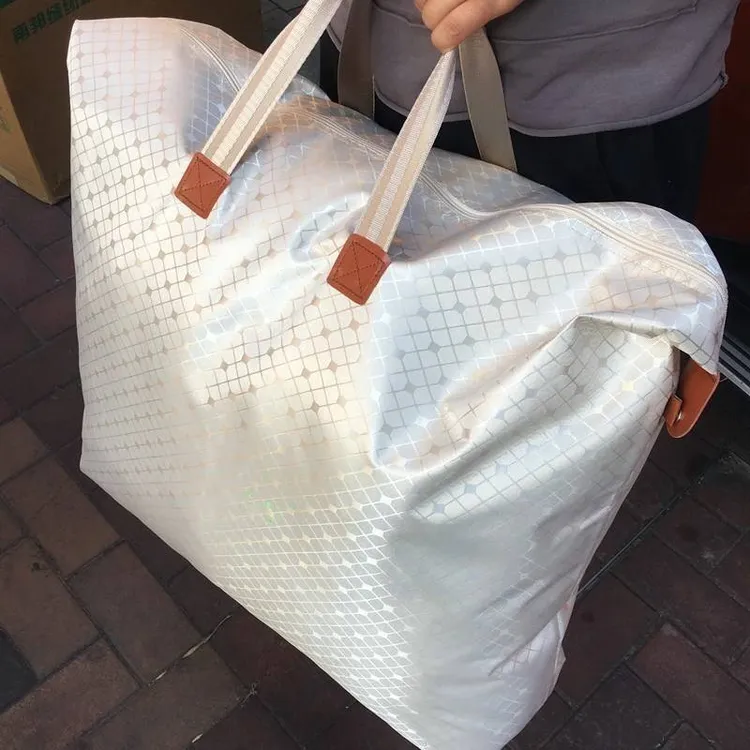 加厚牛津布收纳袋衣服棉被子收纳包防尘防潮整理搬家手提袋大容量