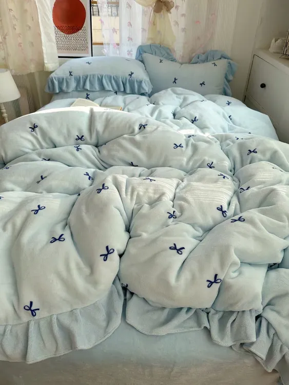 ins风高品质保暖牛奶绒