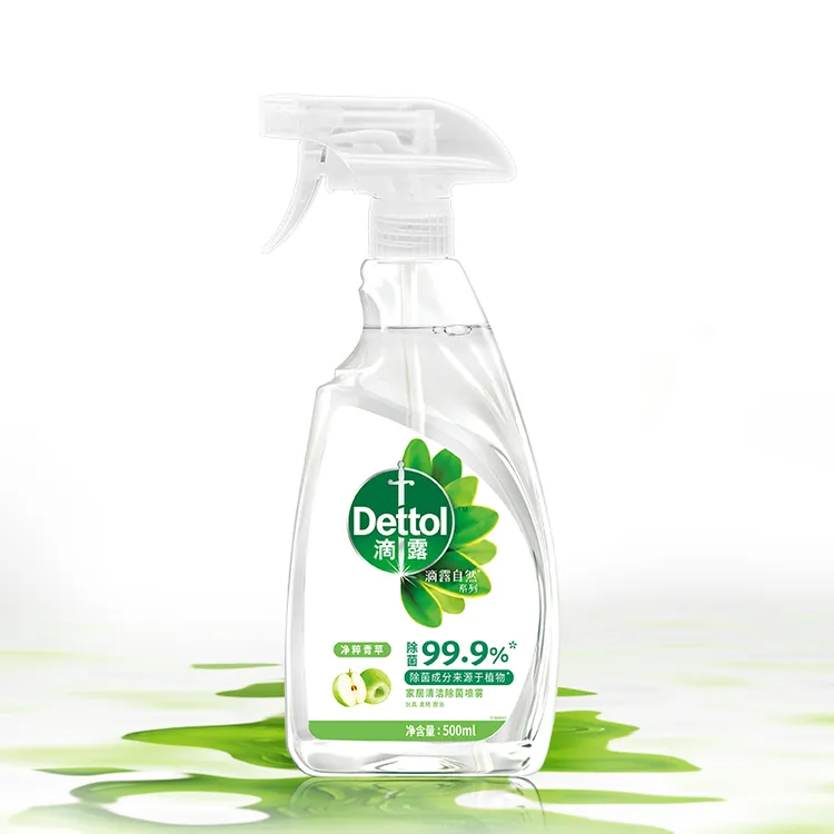 Dettol/滴露家居清洁喷雾500ml冰箱厨电清洁剂婴幼儿玩具厨房客厅