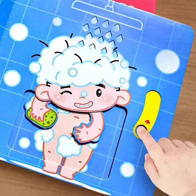 蒙氏早教宝宝益智过家家玩具书女孩子忙碌1一2岁3儿童4多动症教具