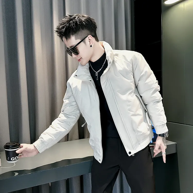 潮牌立领棉服男款冬季2025新款爆款潮流保暖袄子男装百搭棉衣外套
