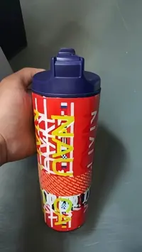 便携大容量带盖水杯CF-0190