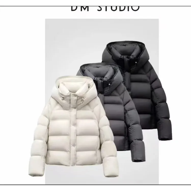 【全面升级】短款泡芙女士棉服加厚面包服女连帽小个子棉衣冬季