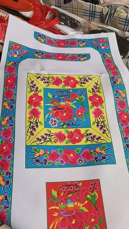 十字绣半成品老式背带适合男女宝贝