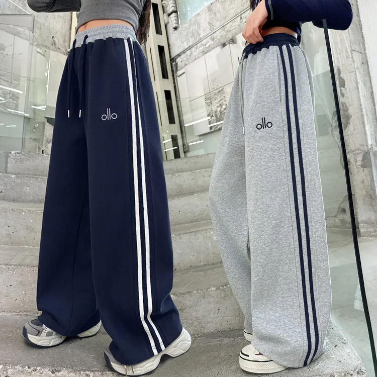 女童裤子春秋款2025新款卫裤儿童直筒运动裤女大童秋装休闲阔腿裤