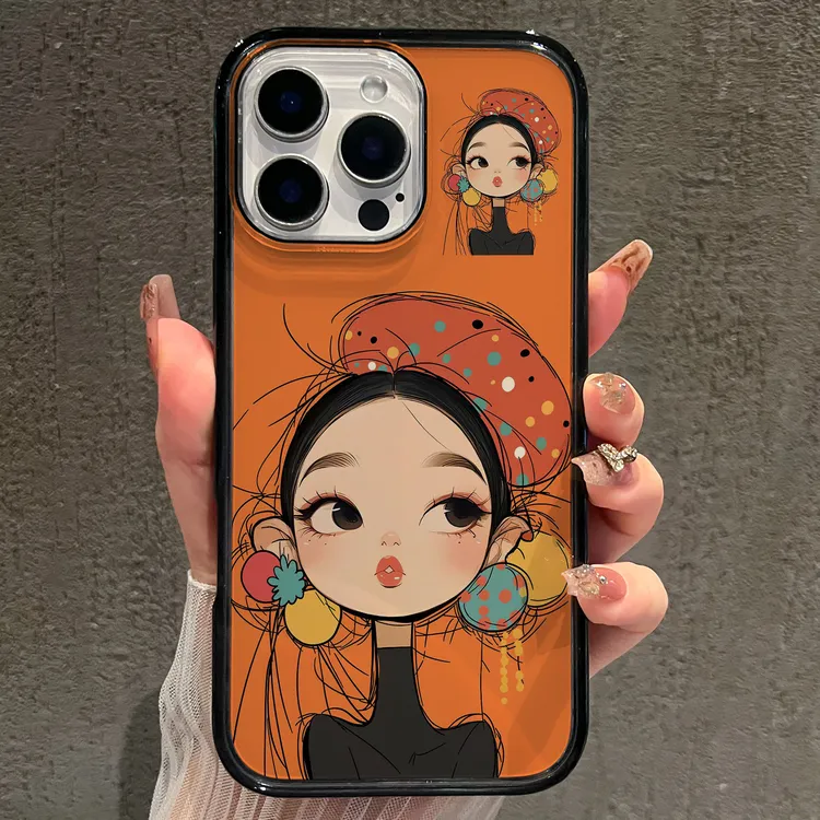 【AI键保护】帽子女孩适用苹果17promax手机壳iphone17新款可爱16