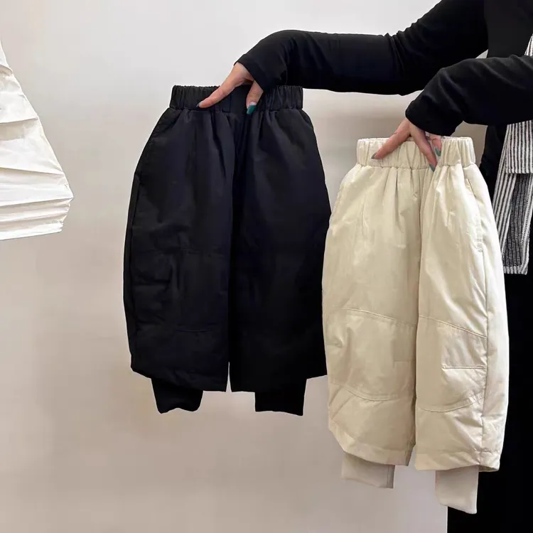 《现货》儿童加绒加厚棉裤冬季男女童防水裤保暖防寒裤男童