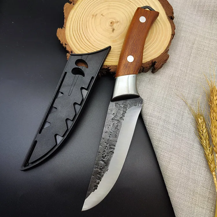 屠宰刀分割刀杀猪羊刀削骨剔骨刀尖刀割肉刀厨师用切刀锋利刀具