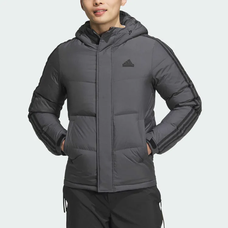 正品Adidas阿迪达斯男女款冬季经典百搭保暖运动休闲羽绒服JW6733