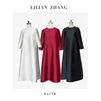 E-定制—“古典浪漫”——遇见倾心——Lady挚爱法式复古A摆长裙 2401103