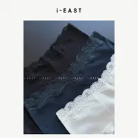 i-EAST 棉棉糖果~极简蕾丝边设计感裤-5D PS8602