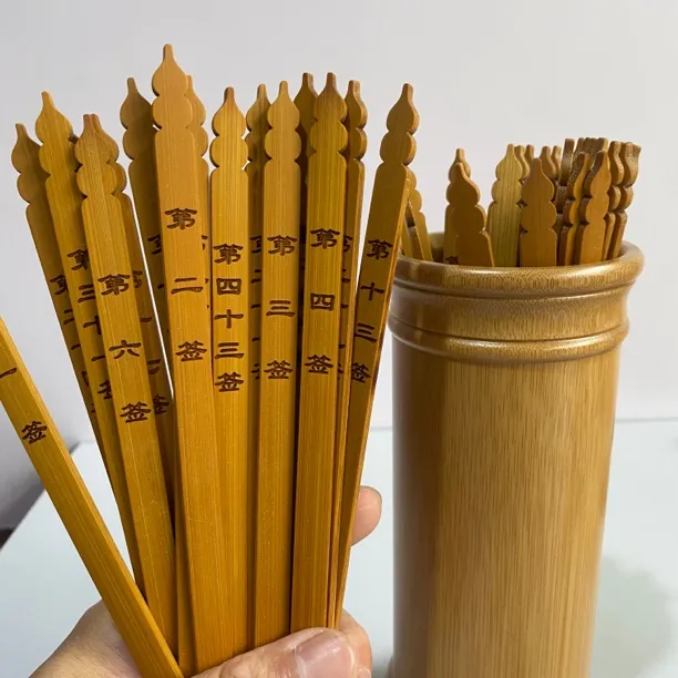 葫芦头49签碳化灵签抽签道家用品生肖灵签圣杯信杯各种灵签定制