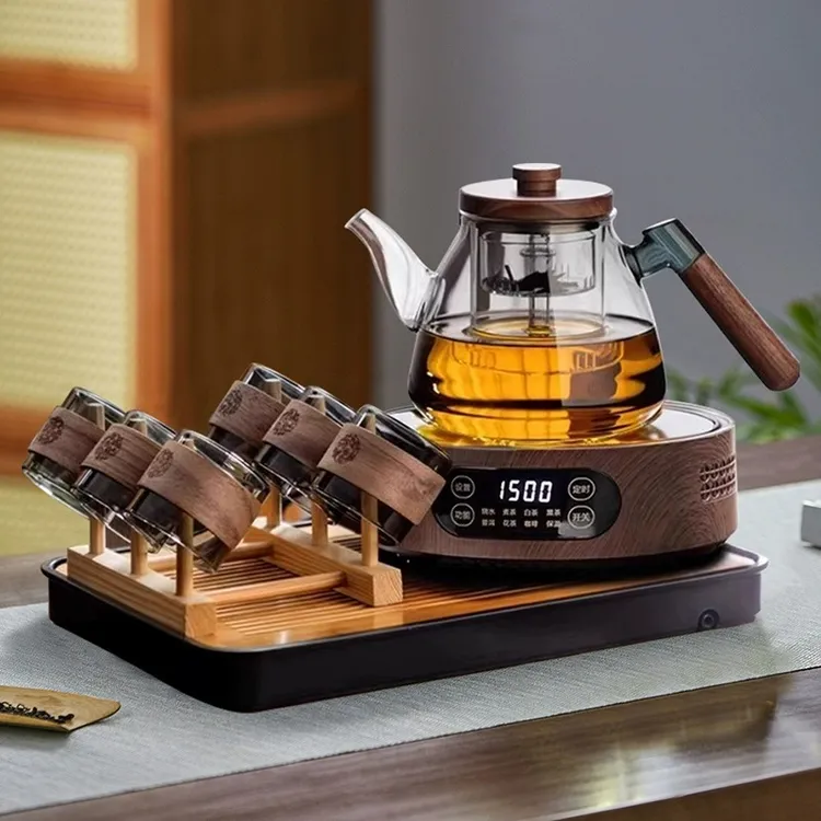 玻璃煮茶壶2025新款烧水壶泡茶专用加厚耐高温大容量蒸煮茶具高档