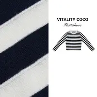 VITALITY COCO·CL系列 羊毛条纹针织衫女款-2777