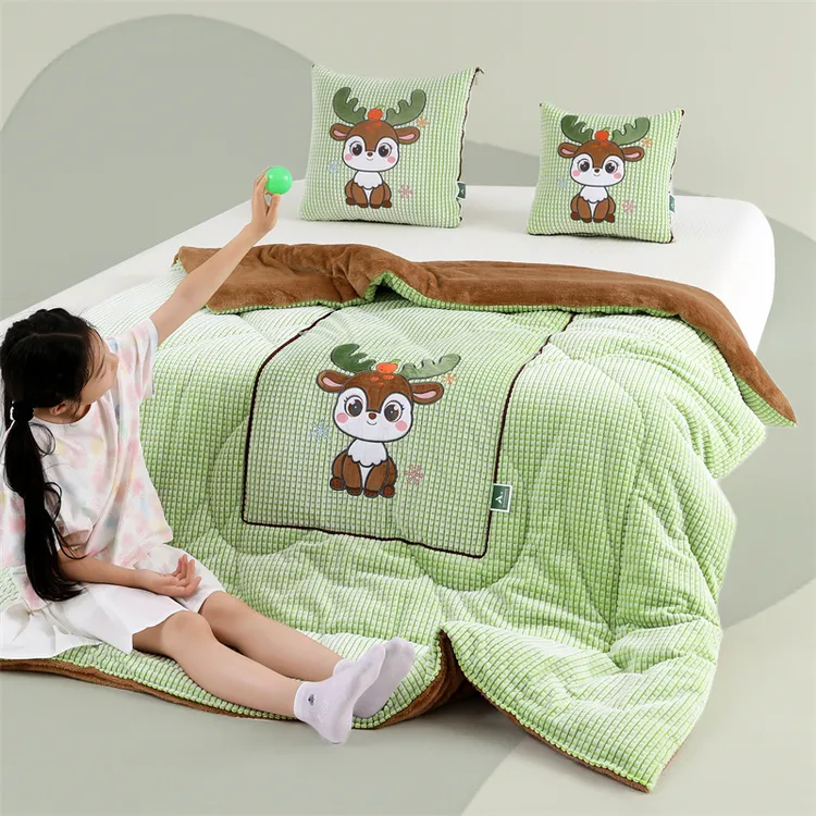 车载抱枕被子两用加厚办公室午睡被床头靠背垫沙发抱枕被子二合一