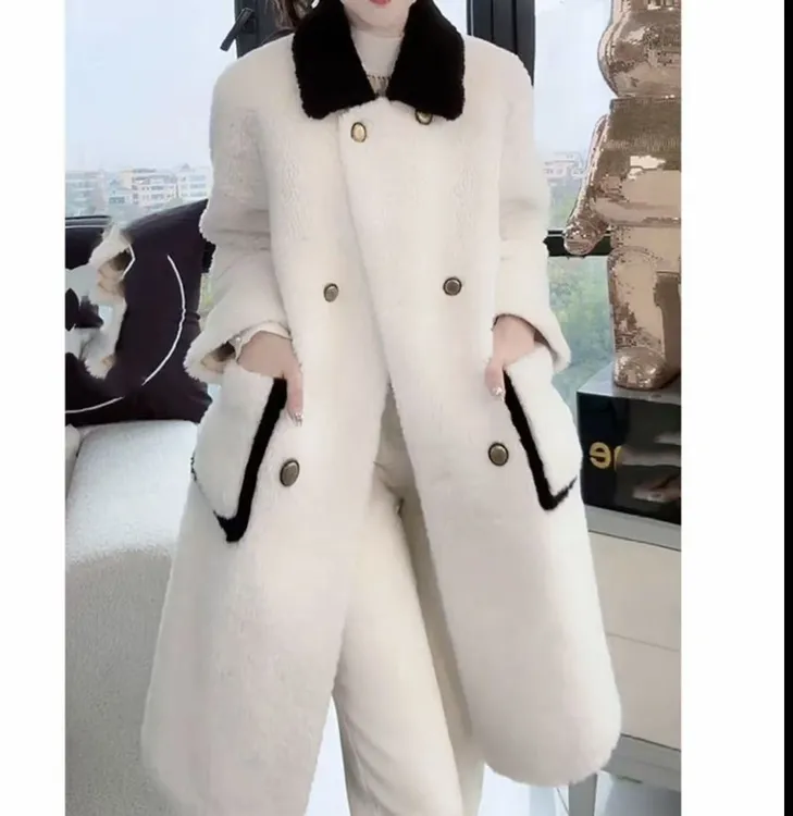 【薇恩COCO】轻奢气质外套中长款休闲百搭女外套冬季新款S6050