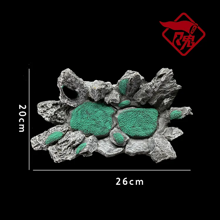 R魂社 海贼龙珠火影乱石碎裂树脂地台一番赏索隆鸣人悟空不含手办