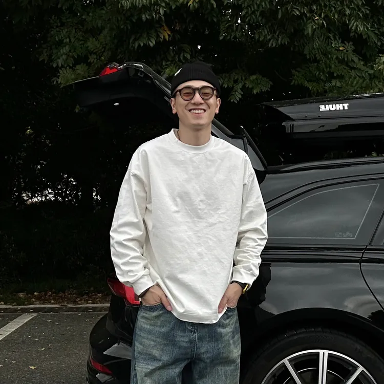 鑫宝aw25重磅宽松做旧磨破T恤ZLCX-100