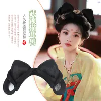 【猫耳】汉服妆造新款假发可爱唐风精灵耳朵发髻子夜归猫妖造型