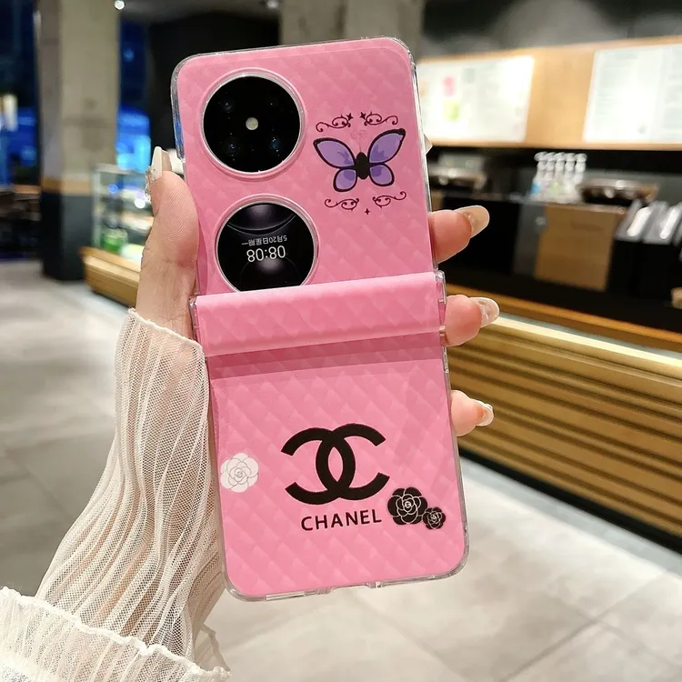 小香风华为p50pocketS2适用手机壳折叠屏pocket2仙女全包防摔粉色