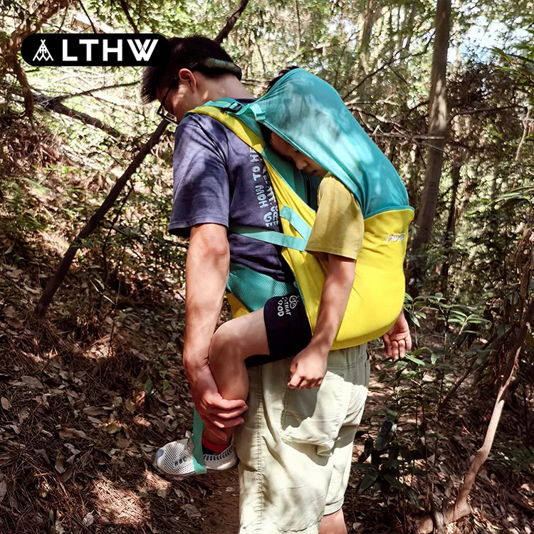 LTHW旅腾户外儿童背带架大龄童背娃外出登山爬山旅游骑行超轻透气