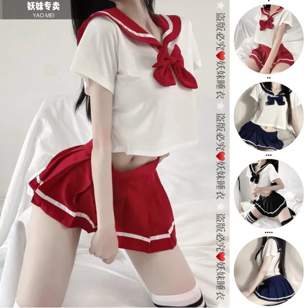 学院风套装百褶裙蝴蝶结jk制服纯欲可爱短裙水手服网红性感日系