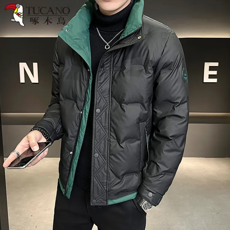 TUCANO/啄木鳥冬季新款男士春季外套潮流加厚保暖时尚加厚夹克 