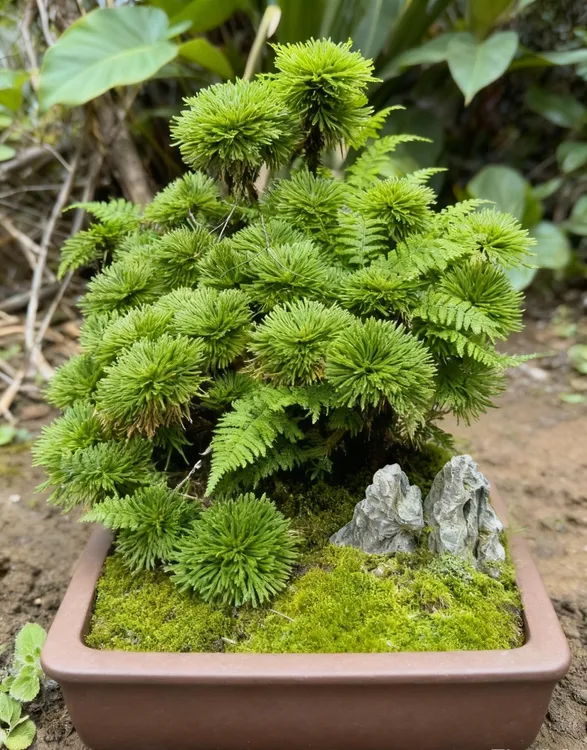 卷柏九死还魂草盆栽地栽假山园林造景适合懒人养殖