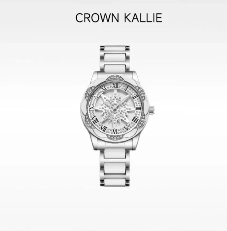 Crown Kallie【旋转雪花】满天星系列旋转盘设计感女士腕表20