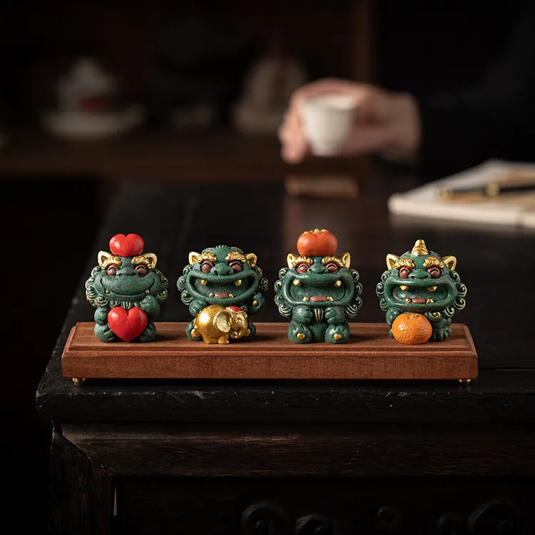 创意招财貔貅心想事成桌面摆件高档伴手礼家居客厅办公室桌面装饰