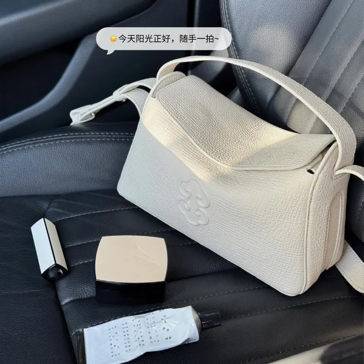 观意提盒包饭盒包女明星同款真皮国风设计师款手提包斜挎包托特包