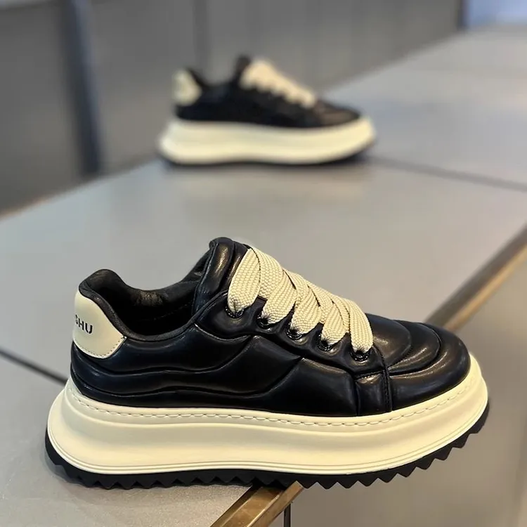 厚底板鞋潮鞋休闲板鞋男士时尚百搭夏季春季潮流韩版秋季男士时尚