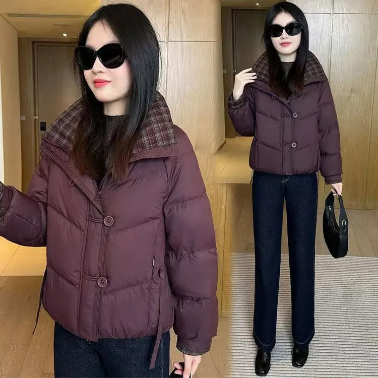显瘦短款时尚宽松加厚保暖冬季棉衣韩版休闲百搭保暖外套