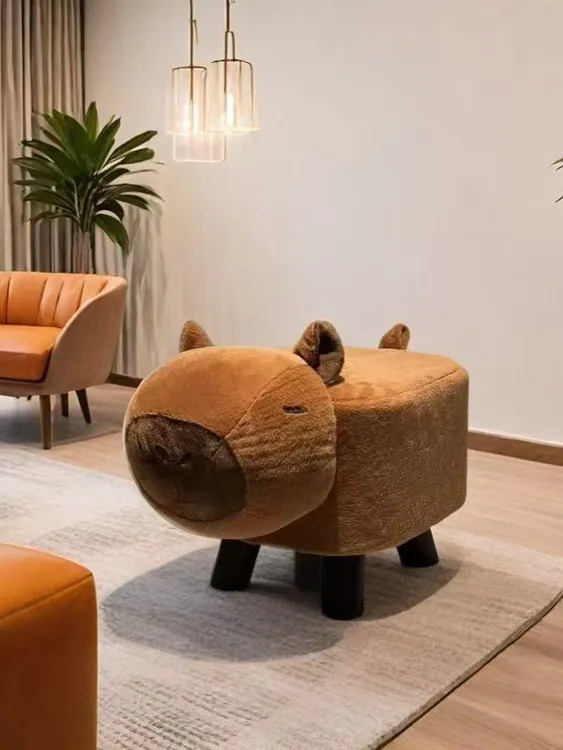 简约凳子轻奢客厅家用卡通小凳北欧创意可爱以实物为准民俗民风