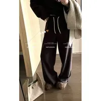 【阿乐家】大码微胖“糯糯裤”巨好穿！慵懒软糯垂感显瘦抽绳休闲裤