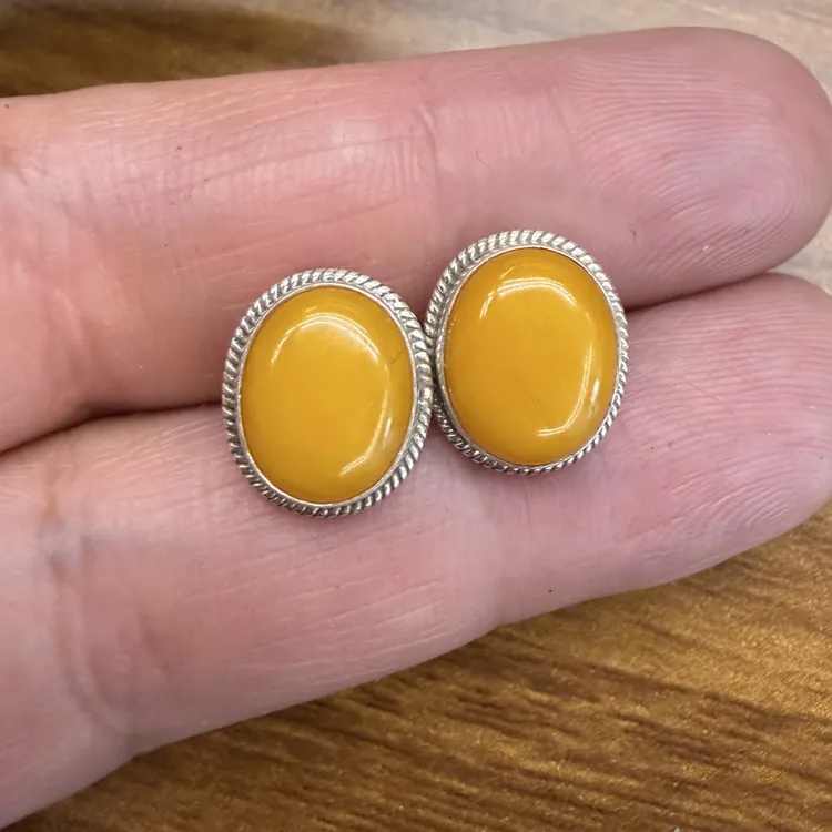 925银银制品 925银耳钉