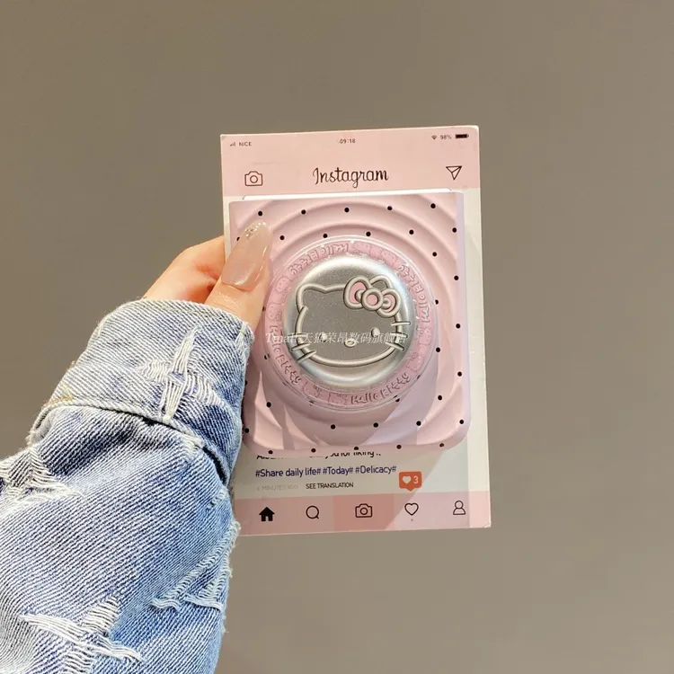 适用小米mixflip2手机壳折叠屏波漾紫底泼墨瓶盖KT磁吸支架保护套