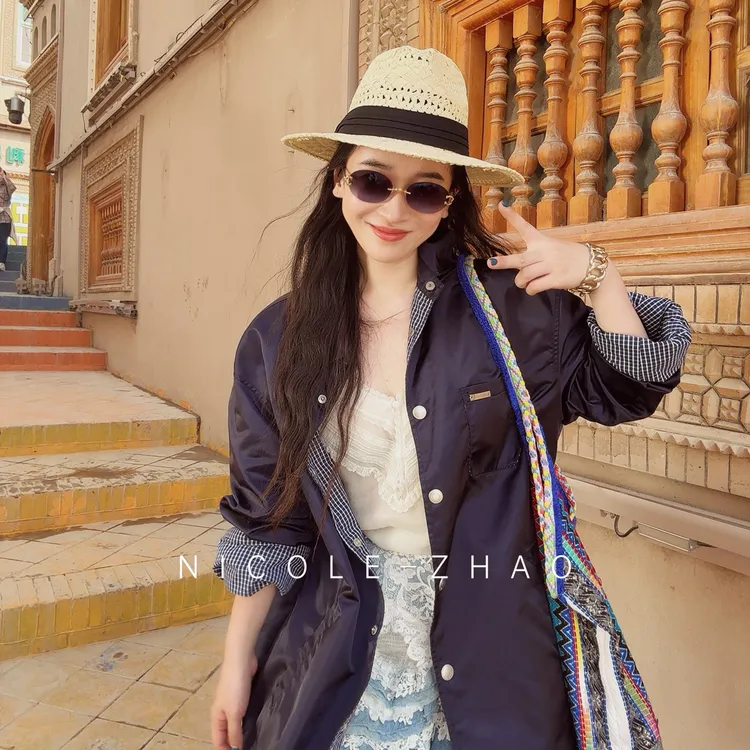 5NWT012【双面精灵】【贵姐NICOLE】旅行户外穿搭两面穿外套