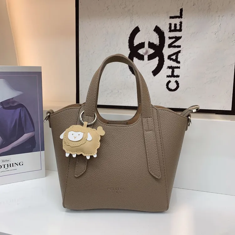 菜篮子包女秋冬简约轻奢时尚百搭手提包单肩斜挎斜挎包气质包包