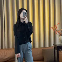 MOL CHIC"赴梦"25秋款小外套女中空纱精致百搭气质莫兰M25925-3